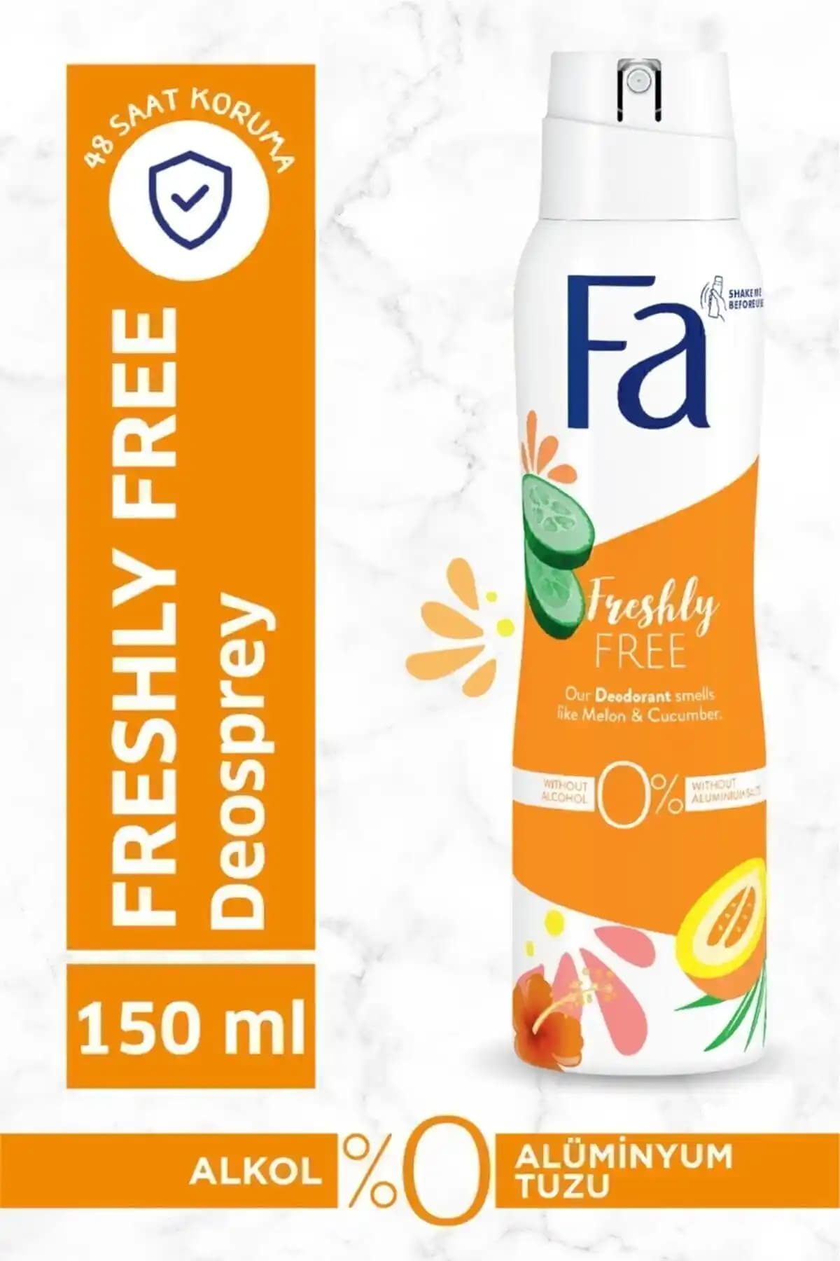 Fa Freshly Free Salatalık Kavun Deosprey: Ferahlık ve Koruma