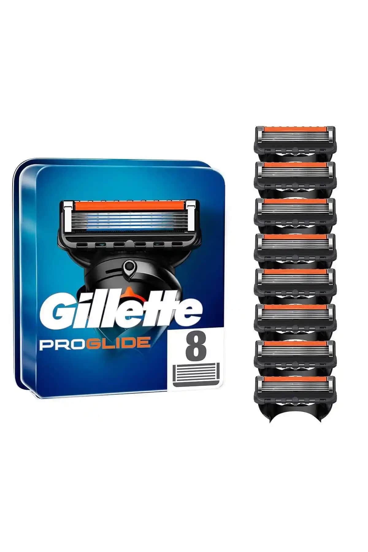 Gillette Fusion Proglide Yedek Tıraş Bıçağı 8'li: Konfor ve Performansın Birleşimi
