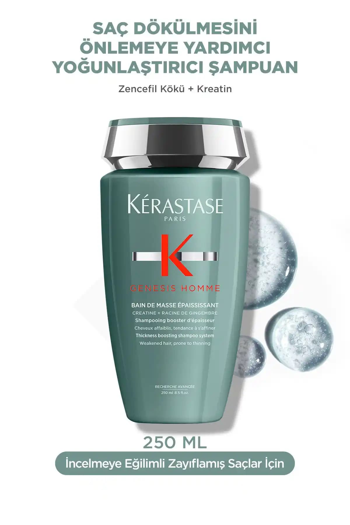 Kerastase Genesis Homme Bain De Masse: Zayıflayan Saçlar İçin Etkili Çözüm