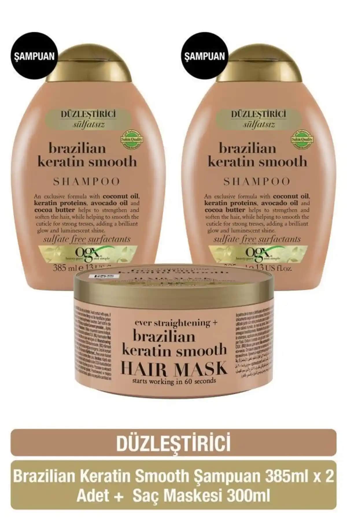 OGX Düzleştirici Brazilian Keratin Smooth: Etkili Saç Bakım Ürünleri