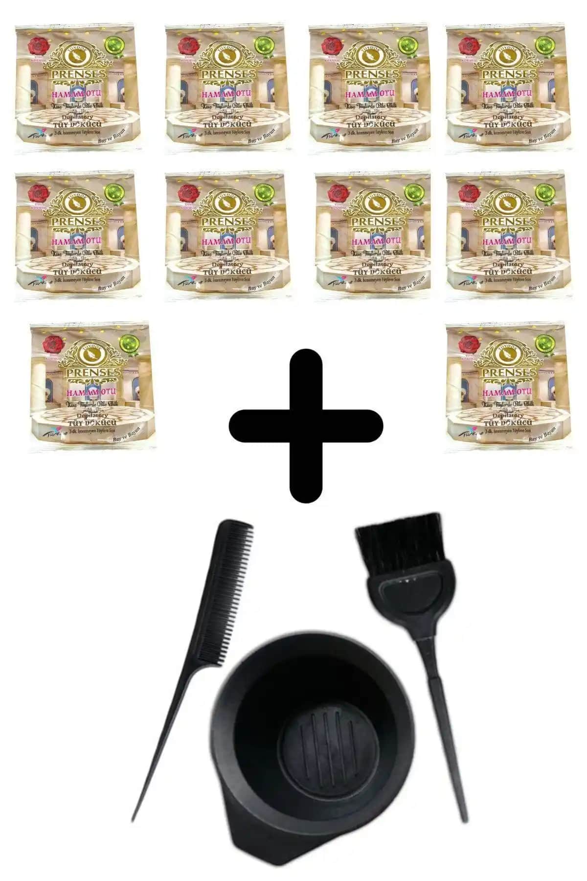 Prenses Hamam Otu 200 gr X 10 Adet: Doğal ve Etkili Tüy Dökme Ürünü