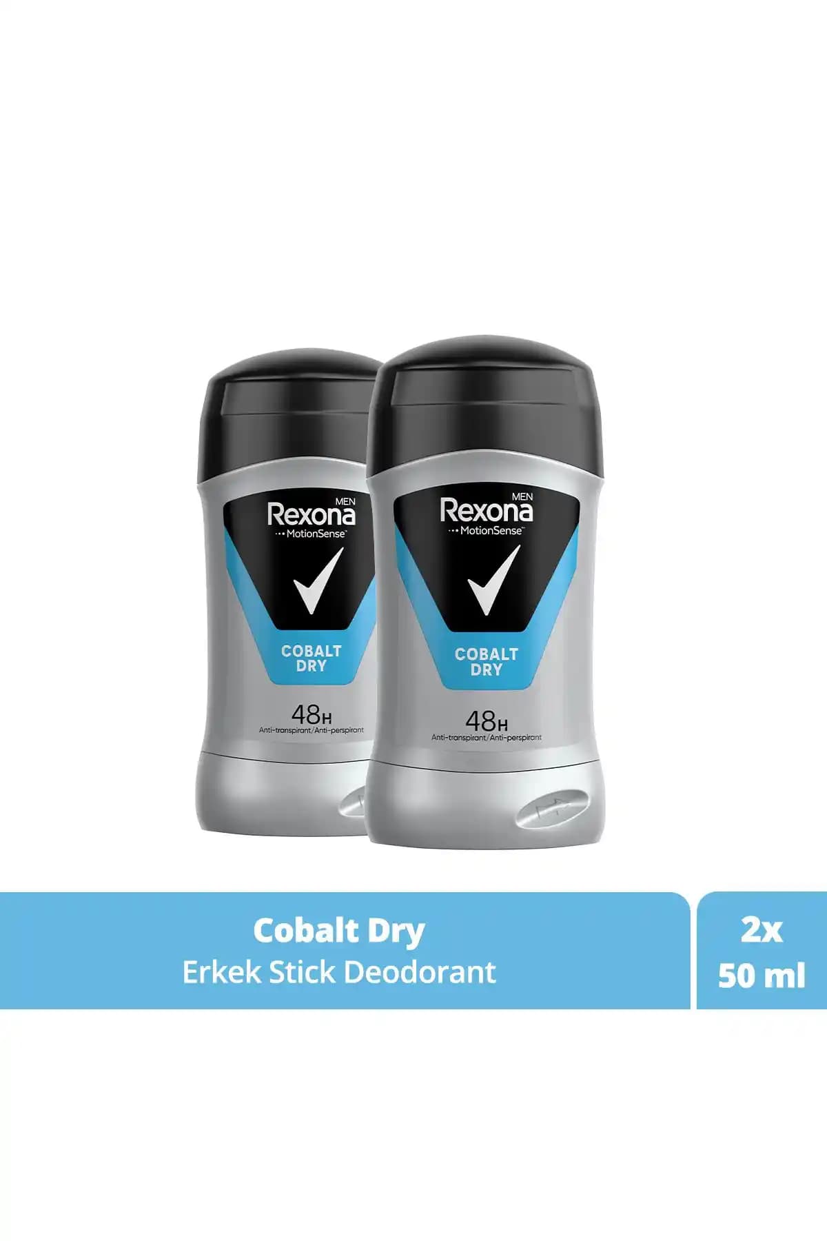 Rexona Men Motionsense Cobalt Dry Stick Deodorant: Etkili Koruma ve Tazelik