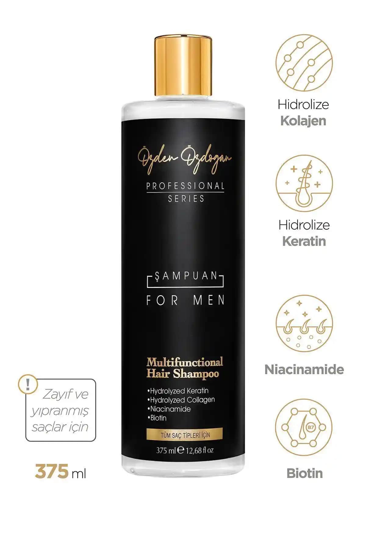 Özden Özdoğanın Erkek Şampuanı ile Saçlarınıza Derinlemesine Doğal Bakım