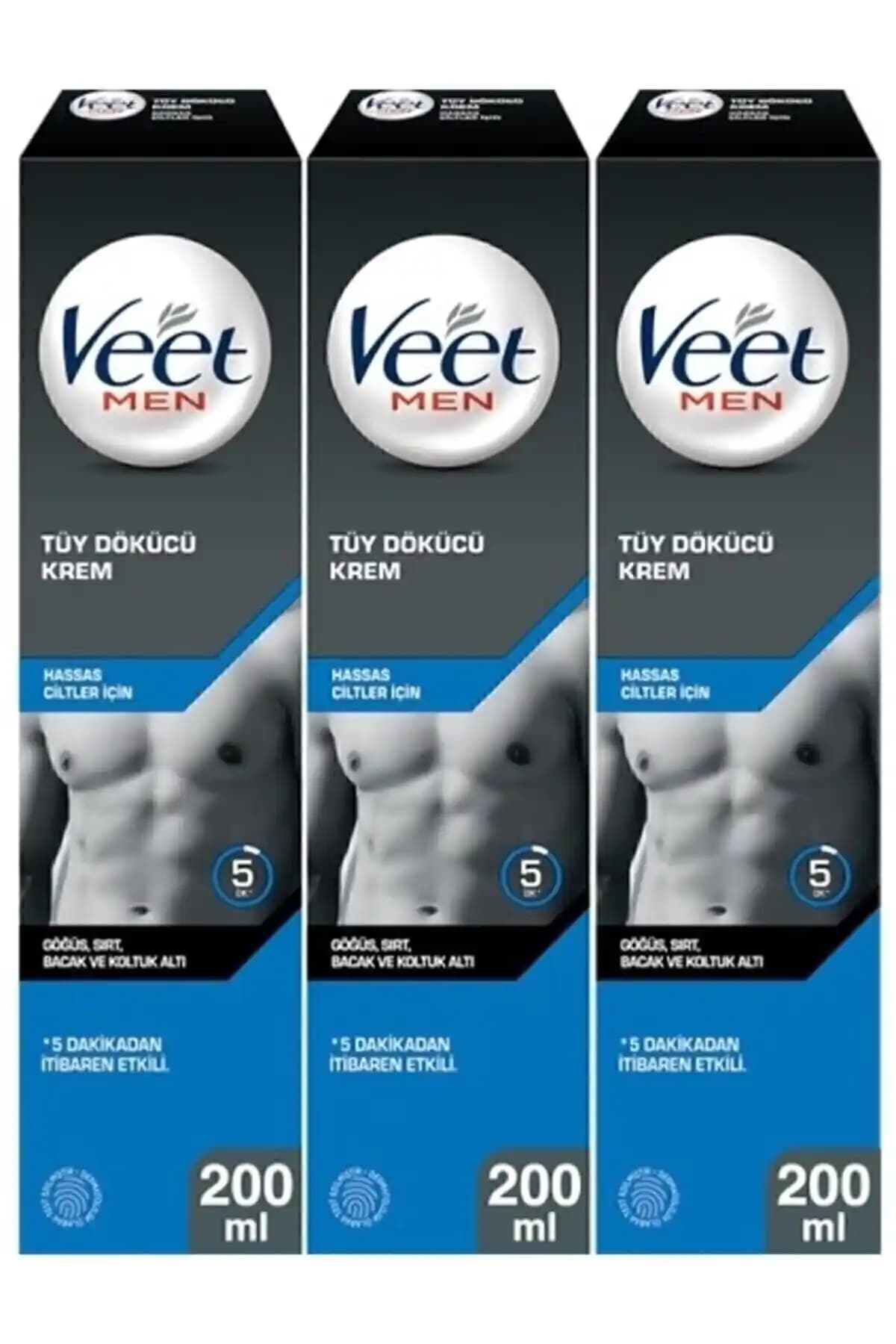 Veet Men Tüy Dökücü Krem ile Pratik ve Etkili Tüy Alma Çözümü