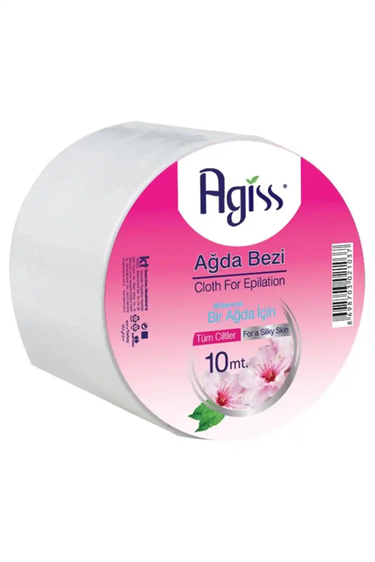 AGISS Ağda Bezi 10 Metre Profesyonel Kullanım İçin Yüksek Kalite Güvenilir Ürün