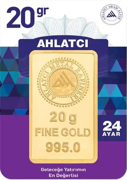 Ahlatcı 20 Gram 24 Ayar Altın: Güvenilir ve Değerli Yatırım Seçeneği