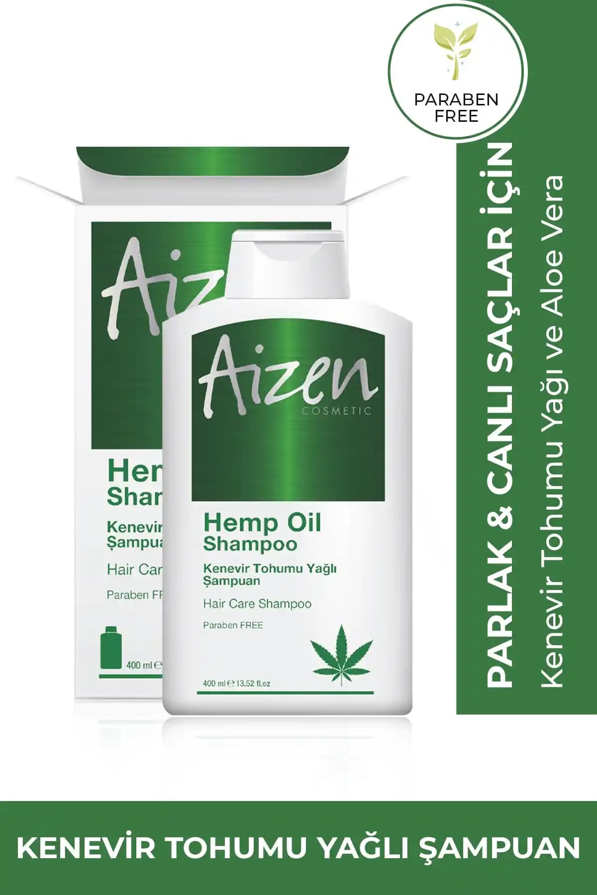 Aizen Kenevir Özlü Şampuan ile Saç Sağlığında Yeni Bir Dönem Başlıyor