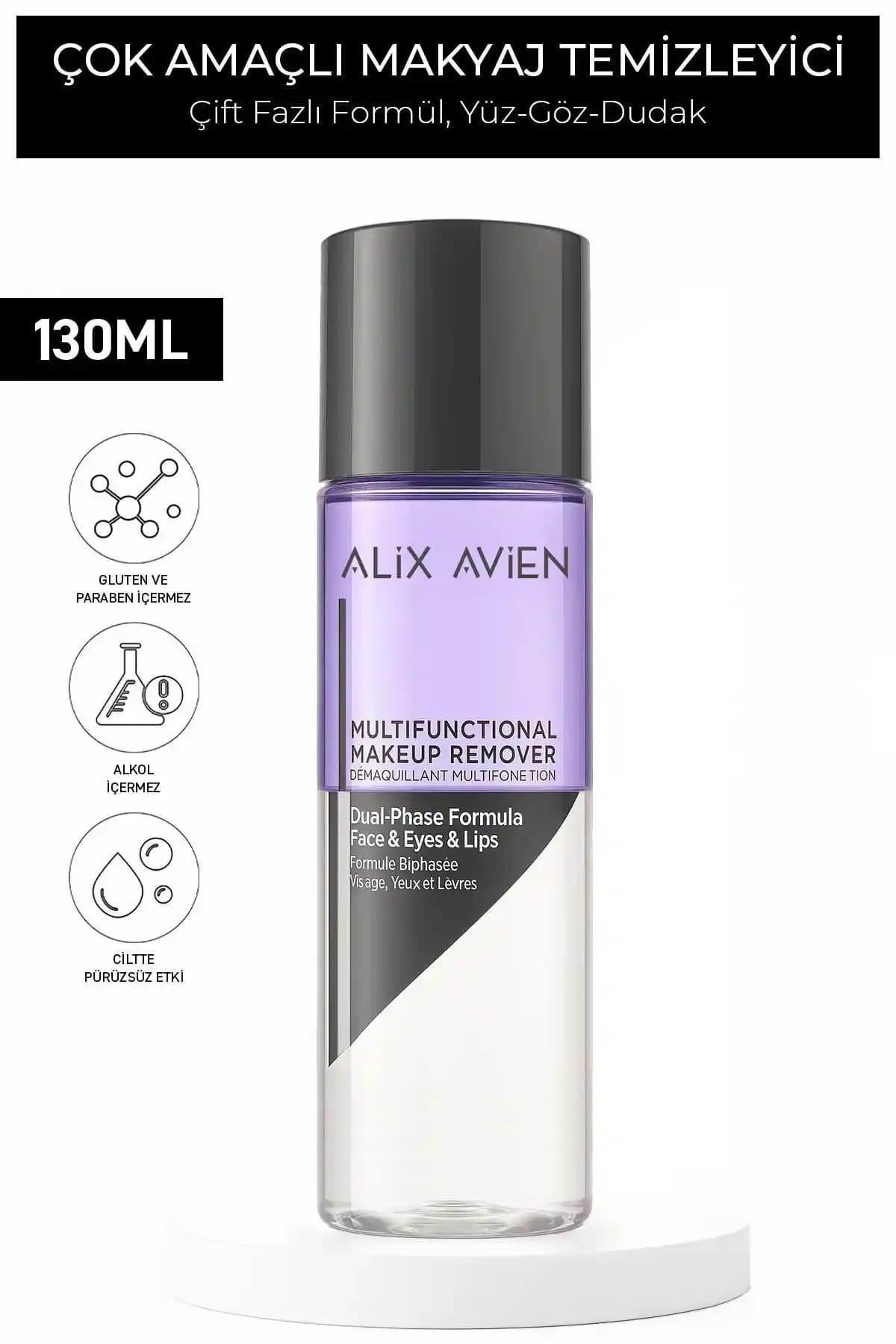 Alix Avien Çok Amaçlı Makyaj Temizleyici: Hassas ve Suya Dayanıklı Makyaj Temizleme Çözümü