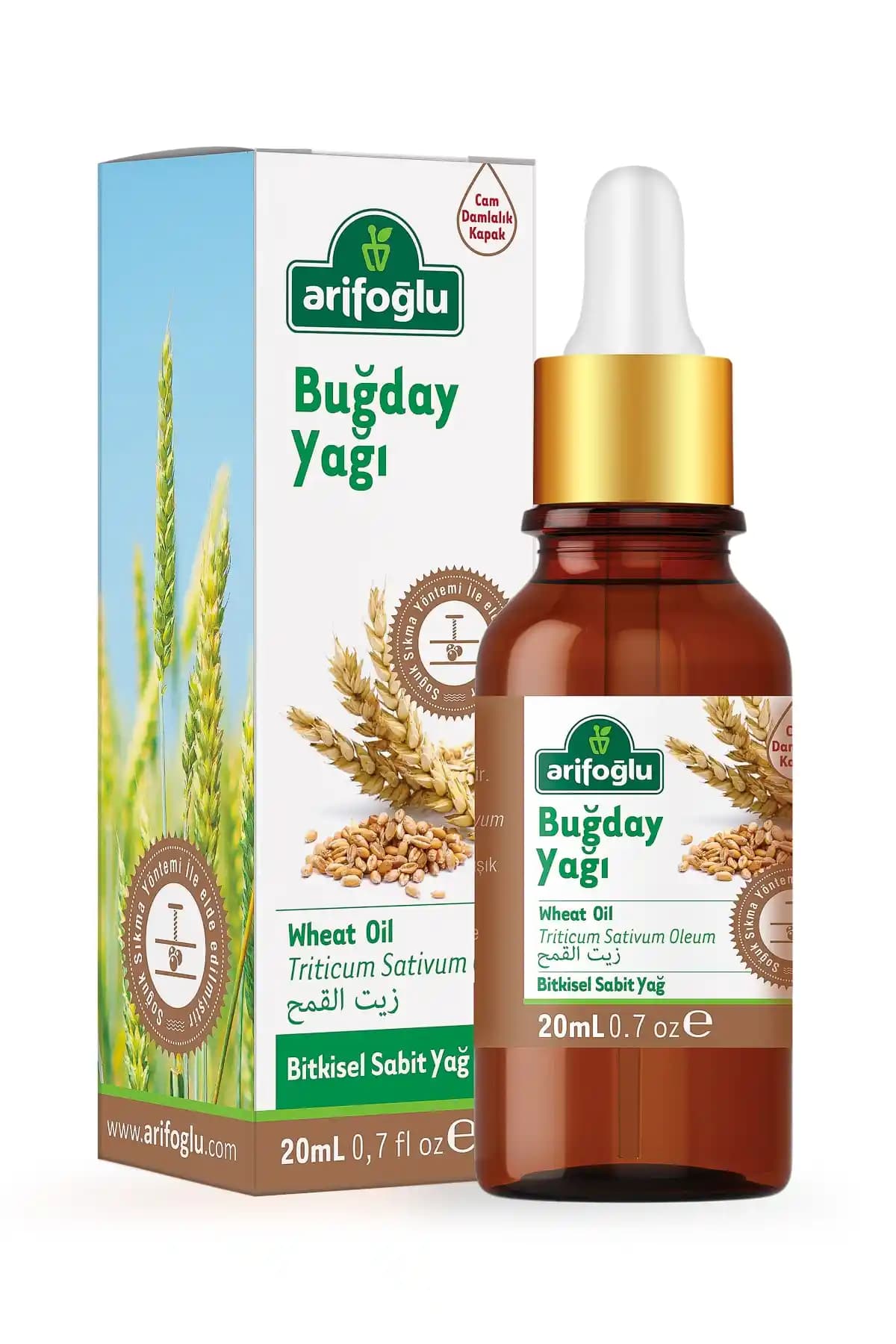 Arifoğlu Buğday Yağı 20ml Doğal ve Saf Cilt ve Saç Bakım Ürünü Özellikleri ve Kullanım Rehberi