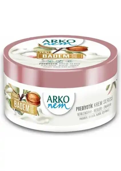 Arko Nem Prebiyotik Krem Serisi Badem Sütü ile Doğal ve Etkili Cilt Nemlendirme Çözümü