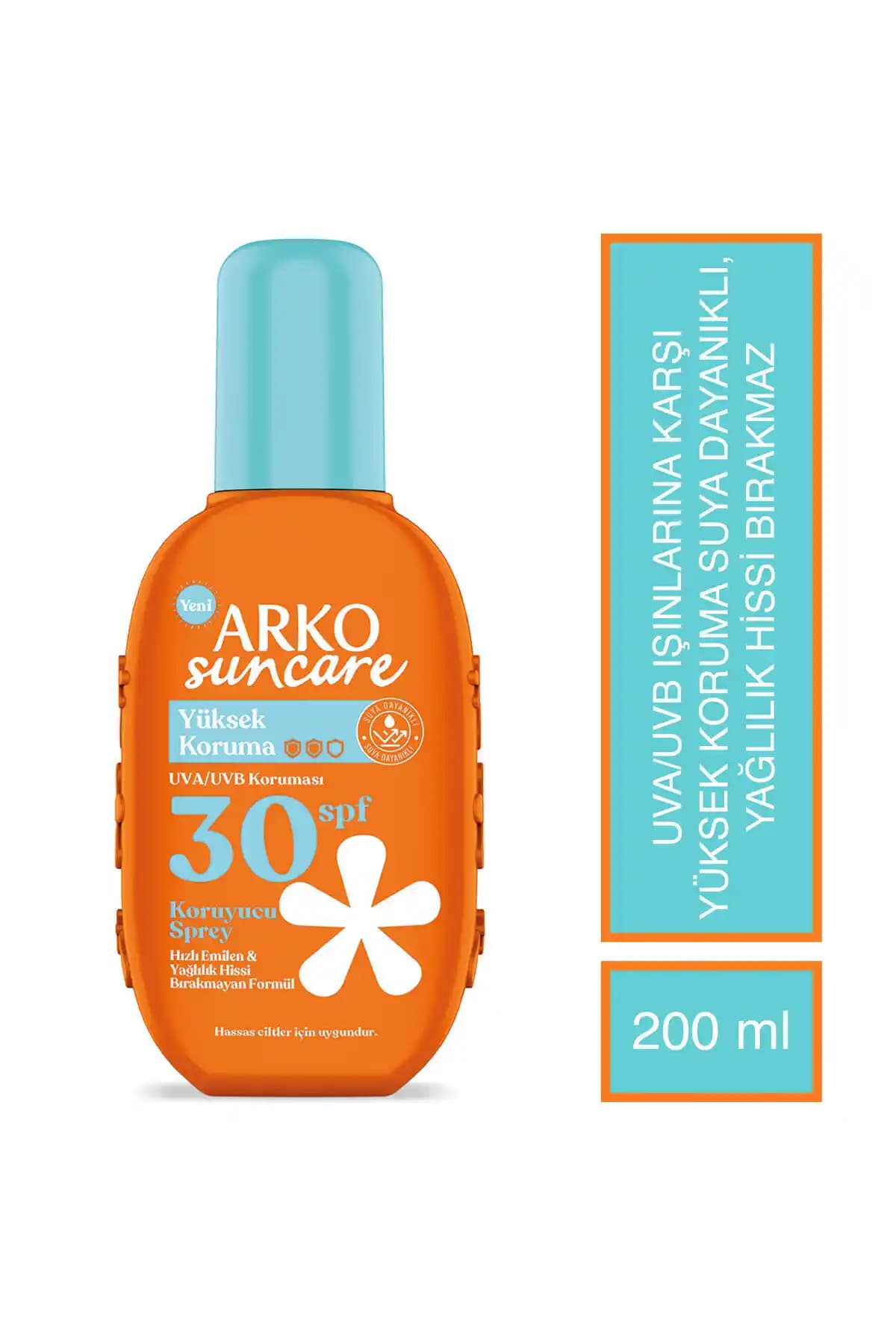 Arko Suncare SPF 30 Sprey ile Güçlü ve Hafif Güneş Koruması Sağlayın