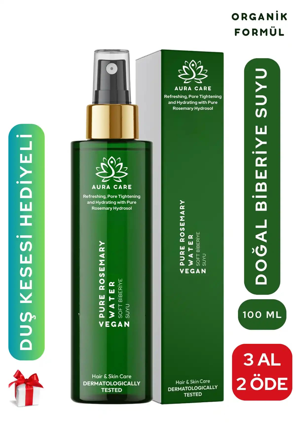 Aura Care Biberiye Suyu ile Doğal Saç Bakımında Yeni Bir Dönem Başlıyor