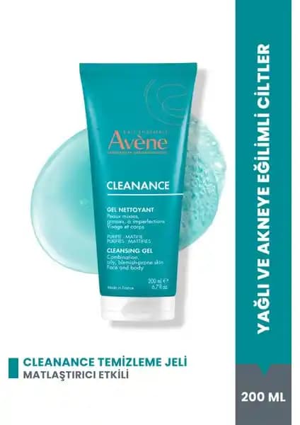 Avene Cleanance Yağlı ve Akneye Eğilimli Ciltler İçin Etkili Temizlik Jelinin Özellikleri ve Faydaları