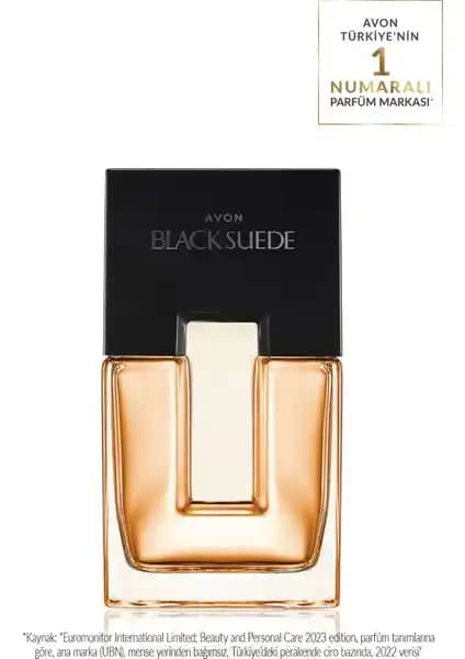 Avon Black Suede Erkek Edt 75 Ml Odunsu ve Oryantal Kokusu ile Şıklık ve Güven Yaratır