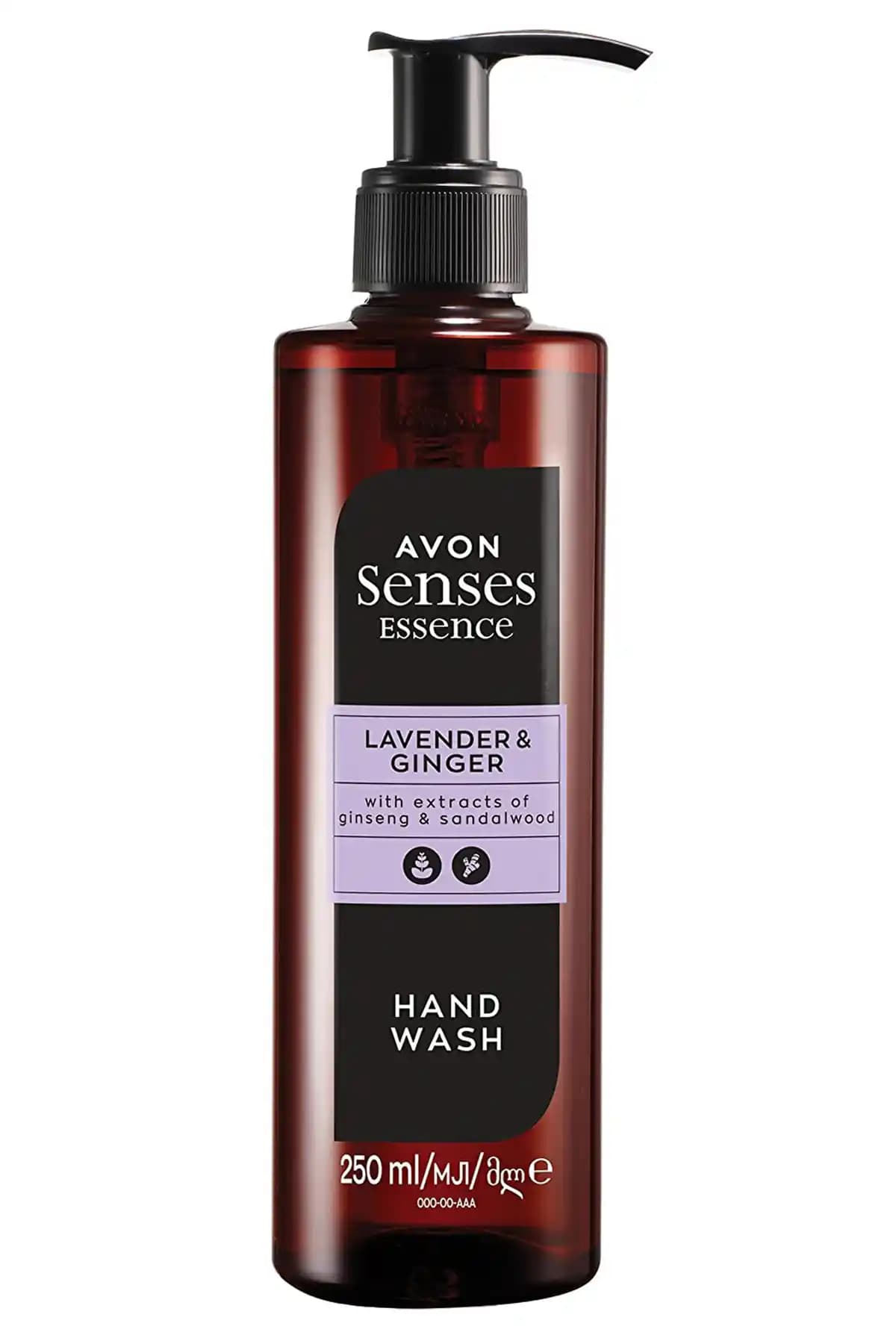 Avon Senses Essence Lavanta ve Zencefil Kokulu El Sabunu 250 ml ile Günlük Hijyen ve Ferahlatıcı Koku