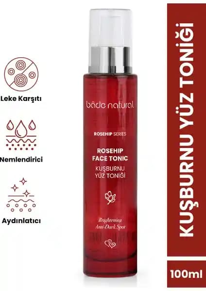 Bade Natural Kuşburnu Ayınlatıcı ve Leke Karşıtı Tonik: Doğal ve Etkili Cilt Bakım Ürünü