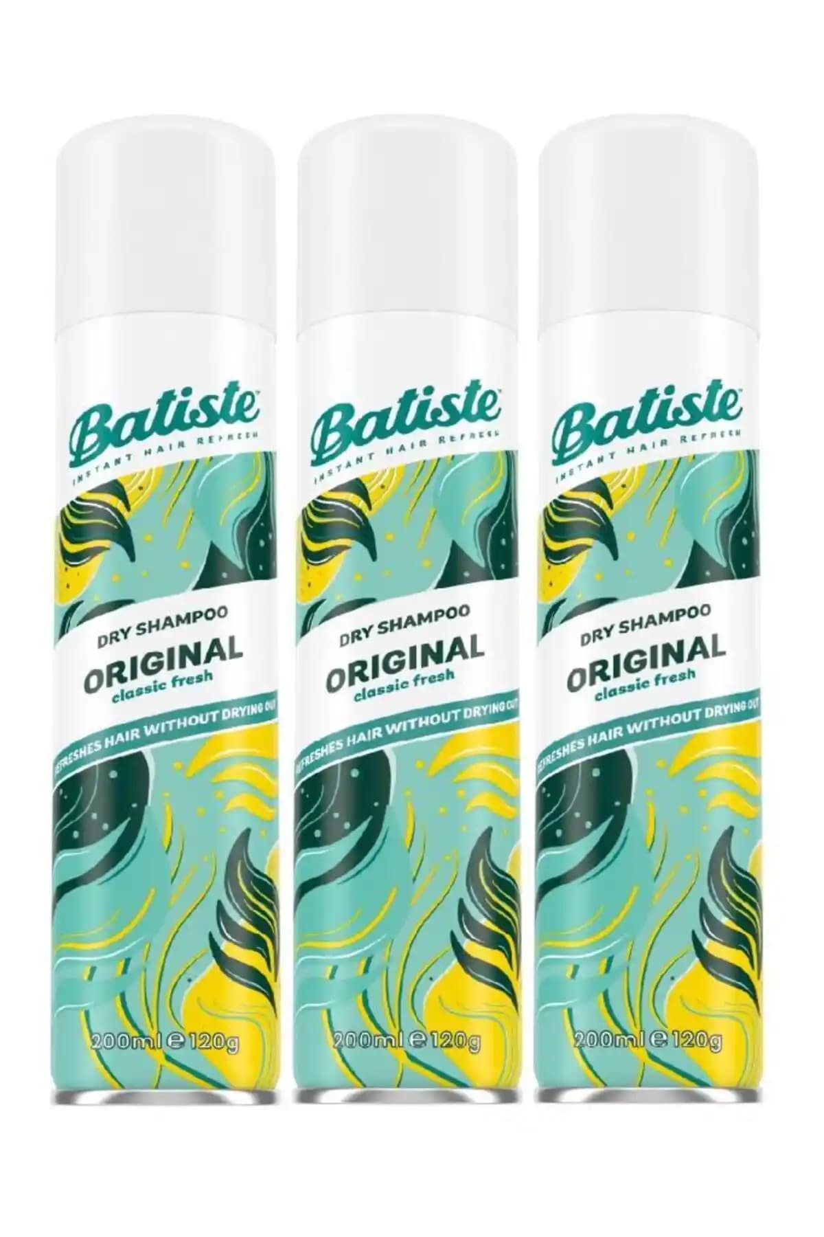 Batiste Kuru Şampuan Orijinal 200 ml - Saçlara Tazelik ve Hacim Kazandıran Pratik Çözüm