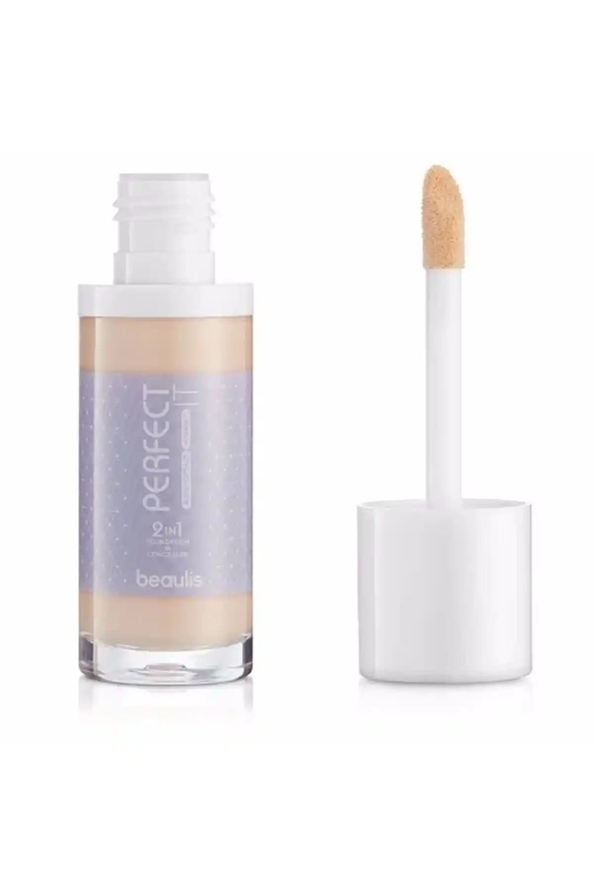 Beaulis Perfect It 2 In 1 Fondöten Kapatıcı: Günlük Kullanım İçin Yüksek Kapatıcılık ve Doğal Görünüm