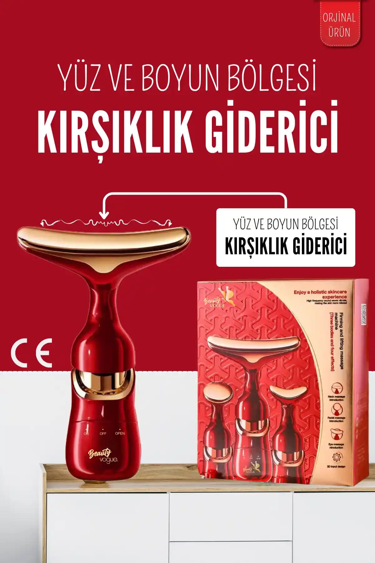 Beauty Vogue Yüz ve Boyun Kırışıklık Karşıtı Cilt Bakım Cihazı İncelemesi ve Kullanım Avantajları