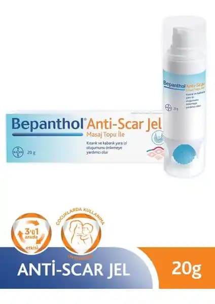 Bepanthol Anti-Scar Jel ile Yara İzlerini Azaltma ve Cilt Sağlığını Destekleme