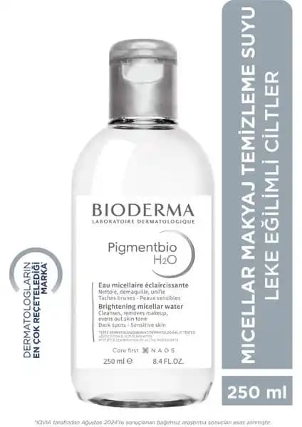 Bioderma Pigmentbio H2O Hassas Ciltler İçin Leke Karşıtı Aydınlatıcı Makyaj Temizleme Suyu