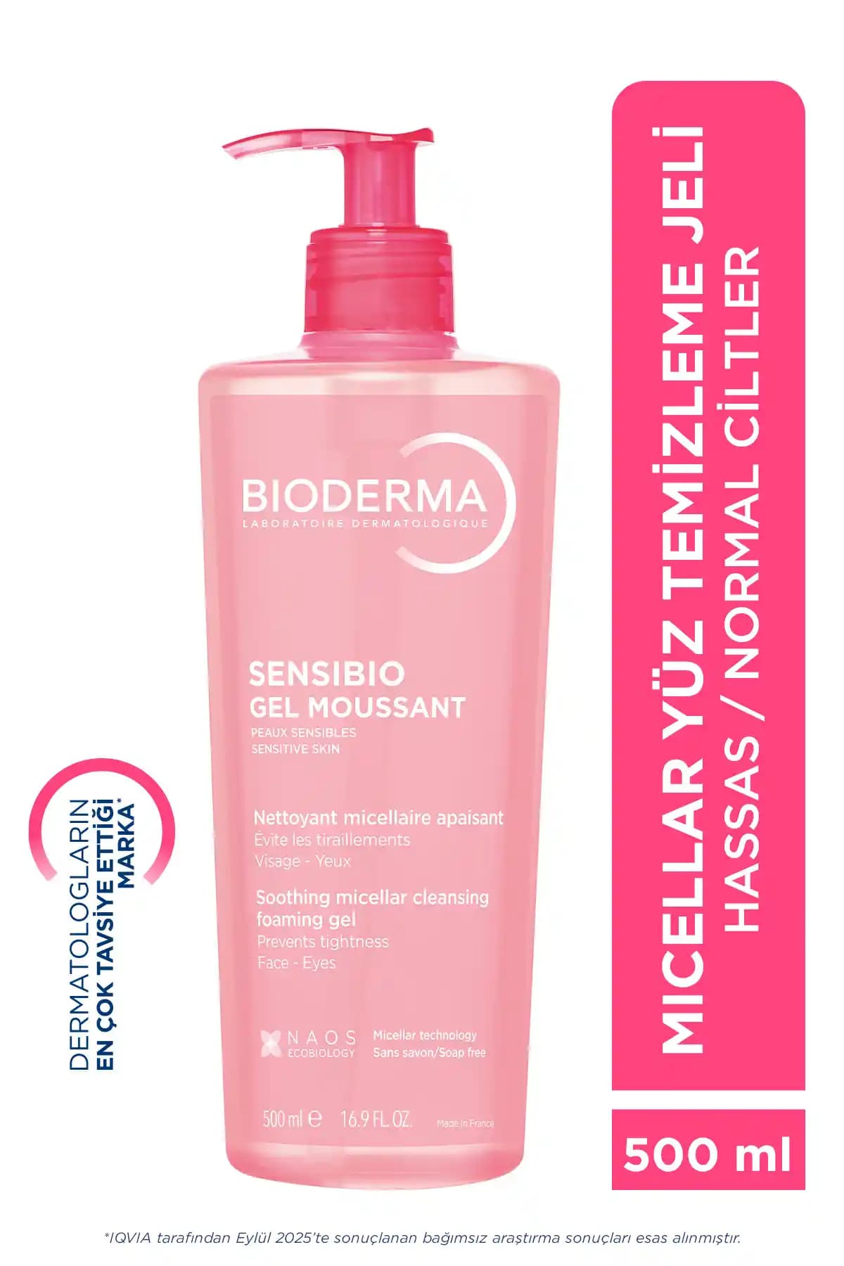 Bioderma Sensibio Foaming Gel Hassas ve Kuru Ciltler İçin Güvenilir Temizlik Çözümü