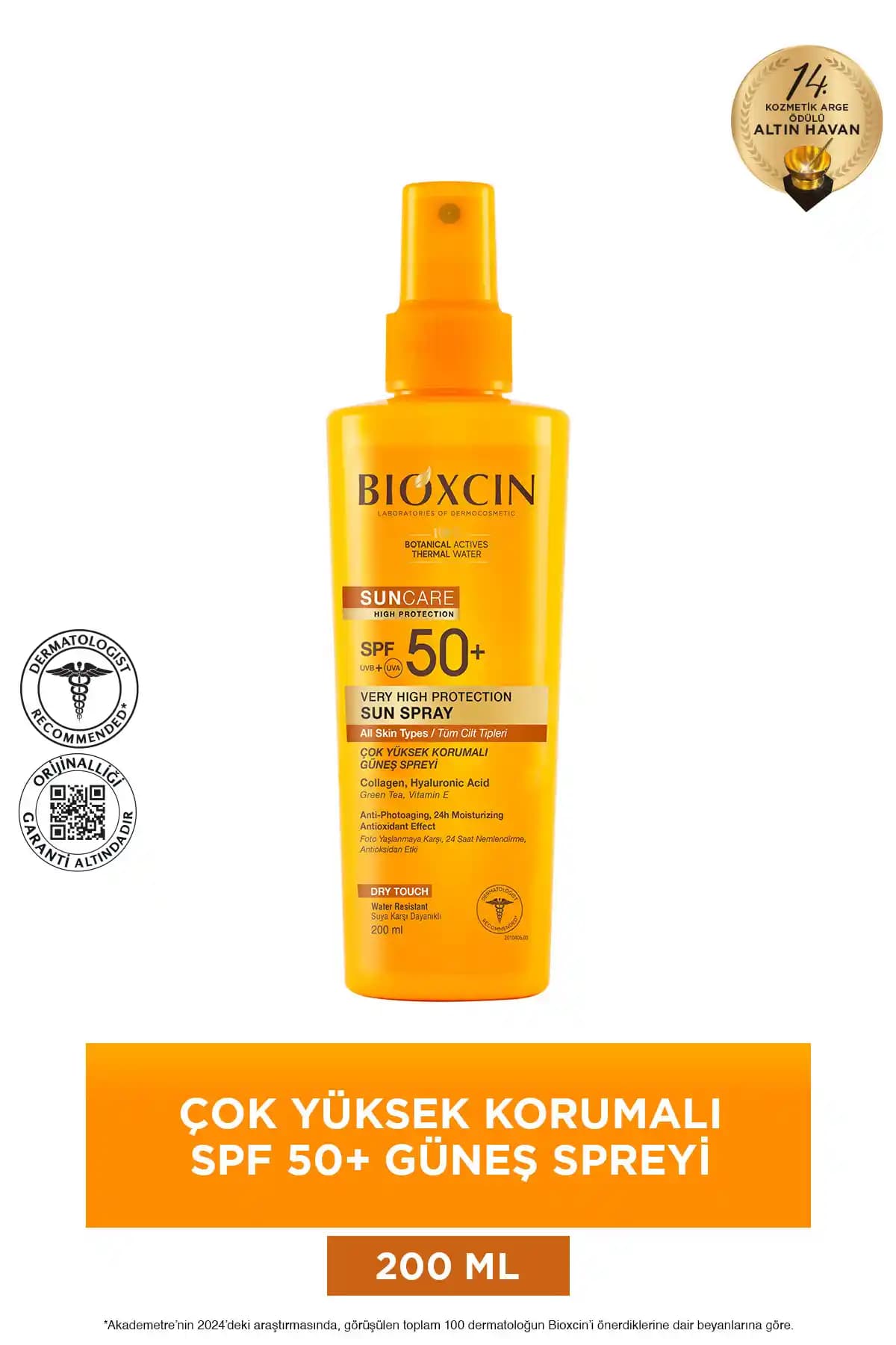 Bioxcin Sun Care Çok Yüksek Koruma Güneş Kremi 50 SPF Hassas Ciltler İçin Güvenilir Koruma