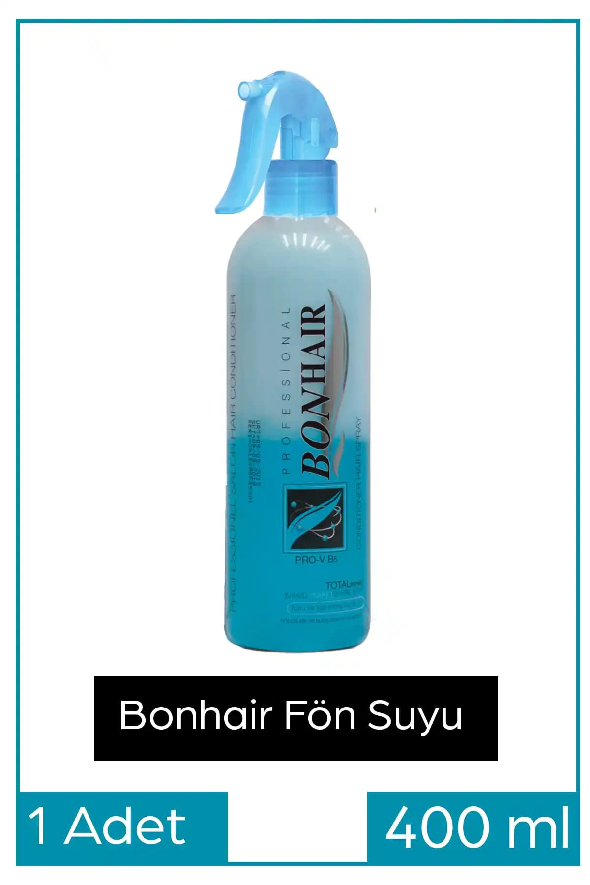 Bon Hair Yıpranmış Saçlar İçin Fön Suyu Ürünü: Saçlara Doğal Parlaklık ve Yumuşaklık Kazandıran Bakım Çözümü