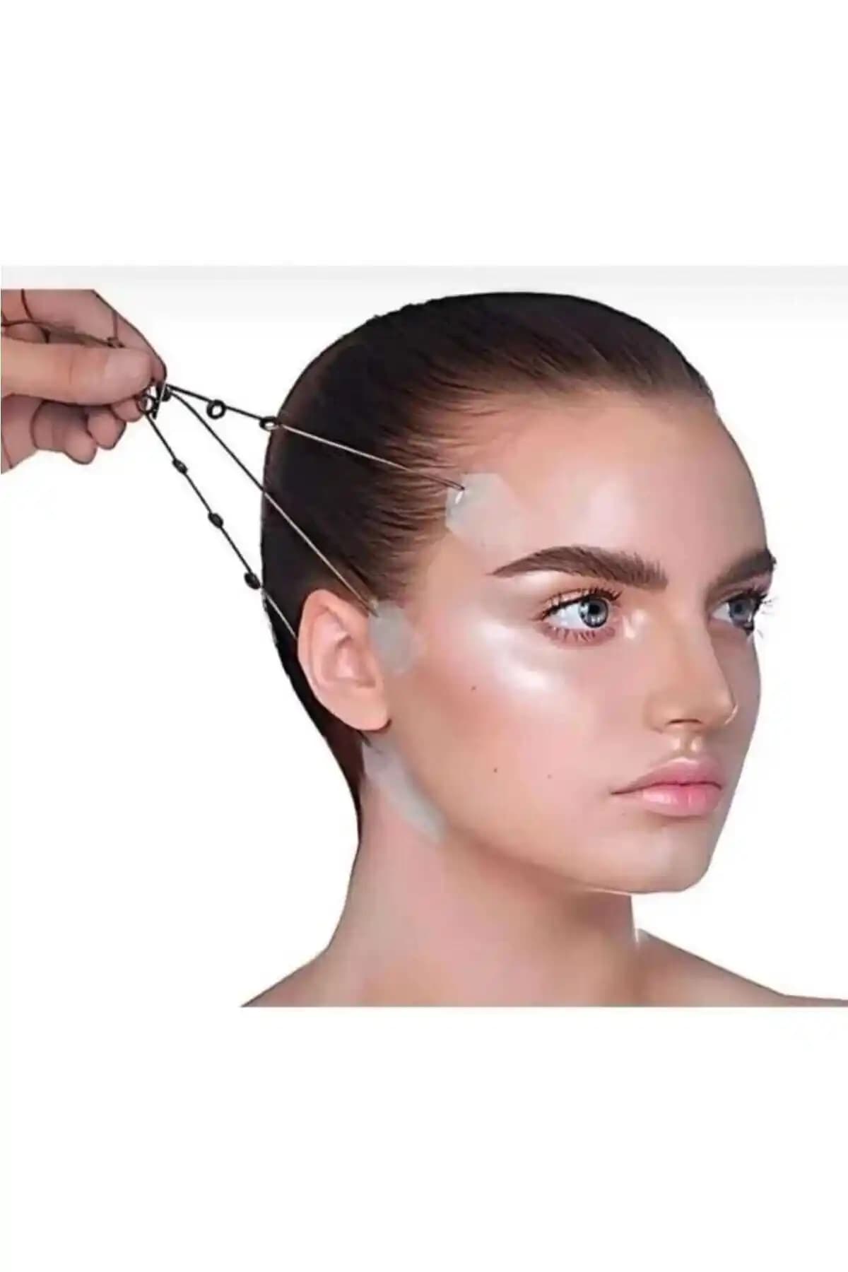 Bufabi Kozmetik 40 Adet Ipli Yüz ve Boyun Germe Bantları Doğal ve Etkili Çözüm