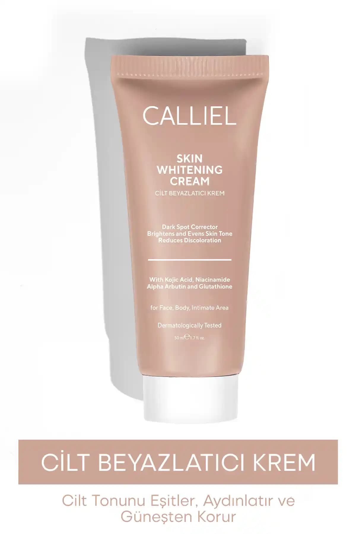 CALLİEL Cilt Beyazlatıcı ve Aydınlatıcı Bakım Kremi ile Cilt Tonunu Eşitleyin