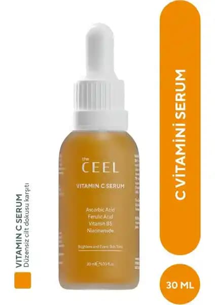Ceel C Vitamini Cilt Bakım Serumu ile Cilt Sağlığınızı Güçlendirin ve Görünümünüzü İyileştirin