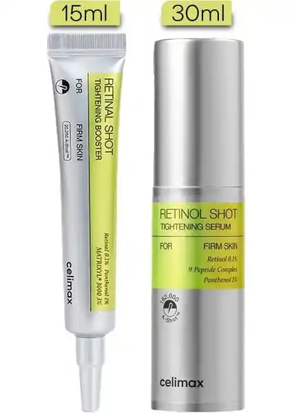 Celimax Set Retinal ve Retinol Shot Serumu ile Cilt Yenileme ve Sıkılaştırma Çözümleri