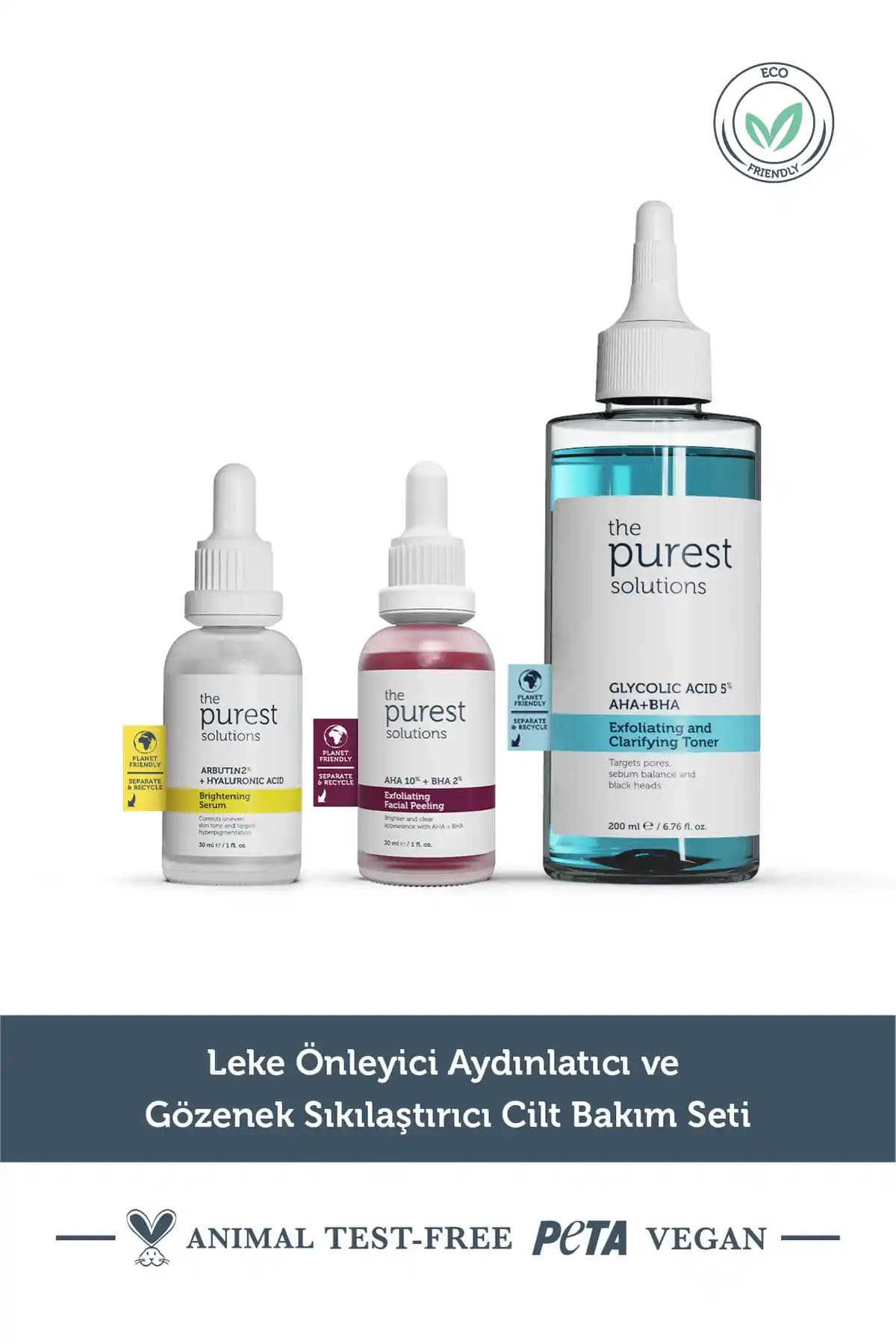 Cilt Temizliği ve Lekeleri Azaltmaya Yönelik The Purest Solutions Seti İncelemesi