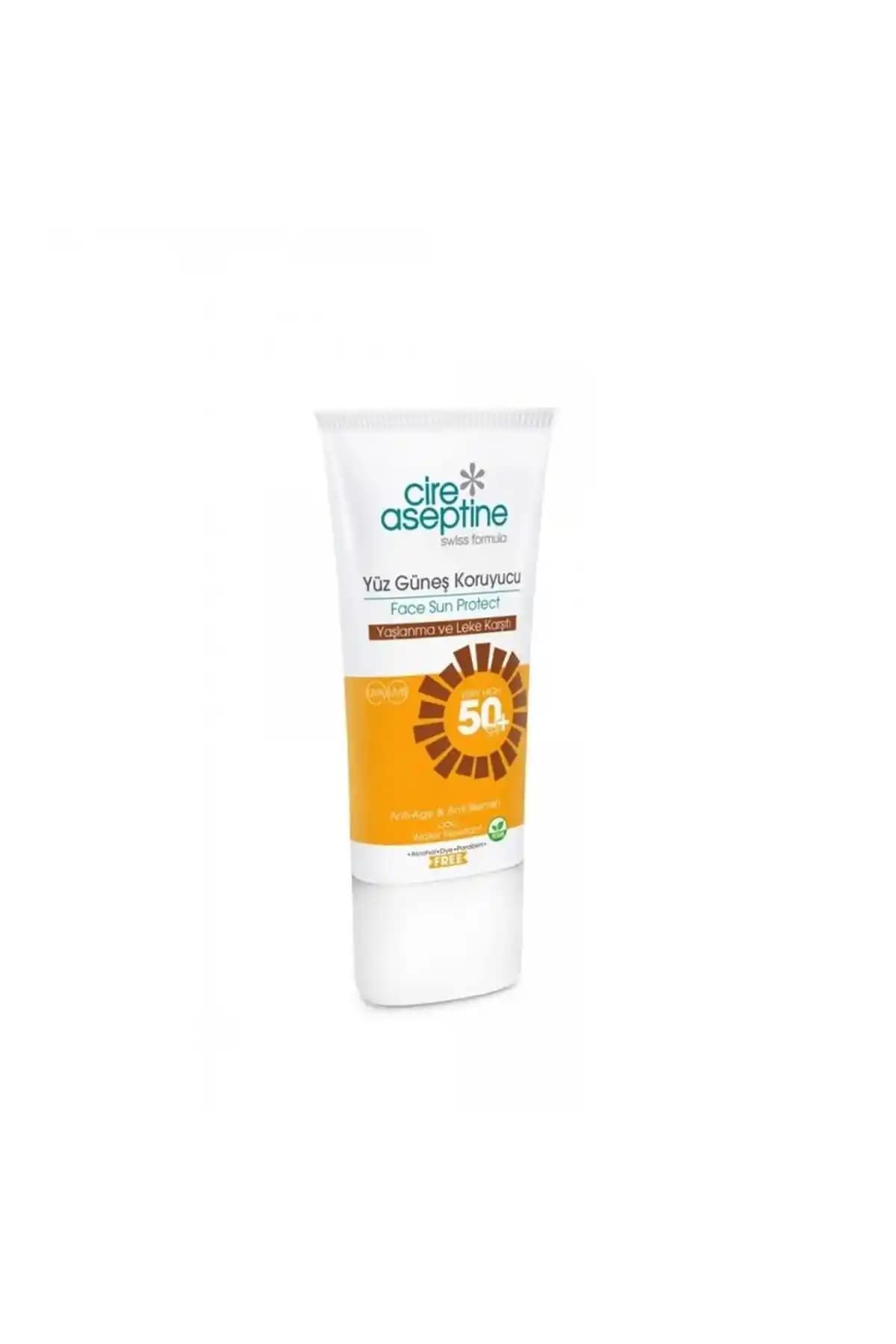 Cire Aseptine Sun Yüz Güneş Koruyucu SPF50+ ile Güçlü ve Doğal Güneş Koruması Sağlayın
