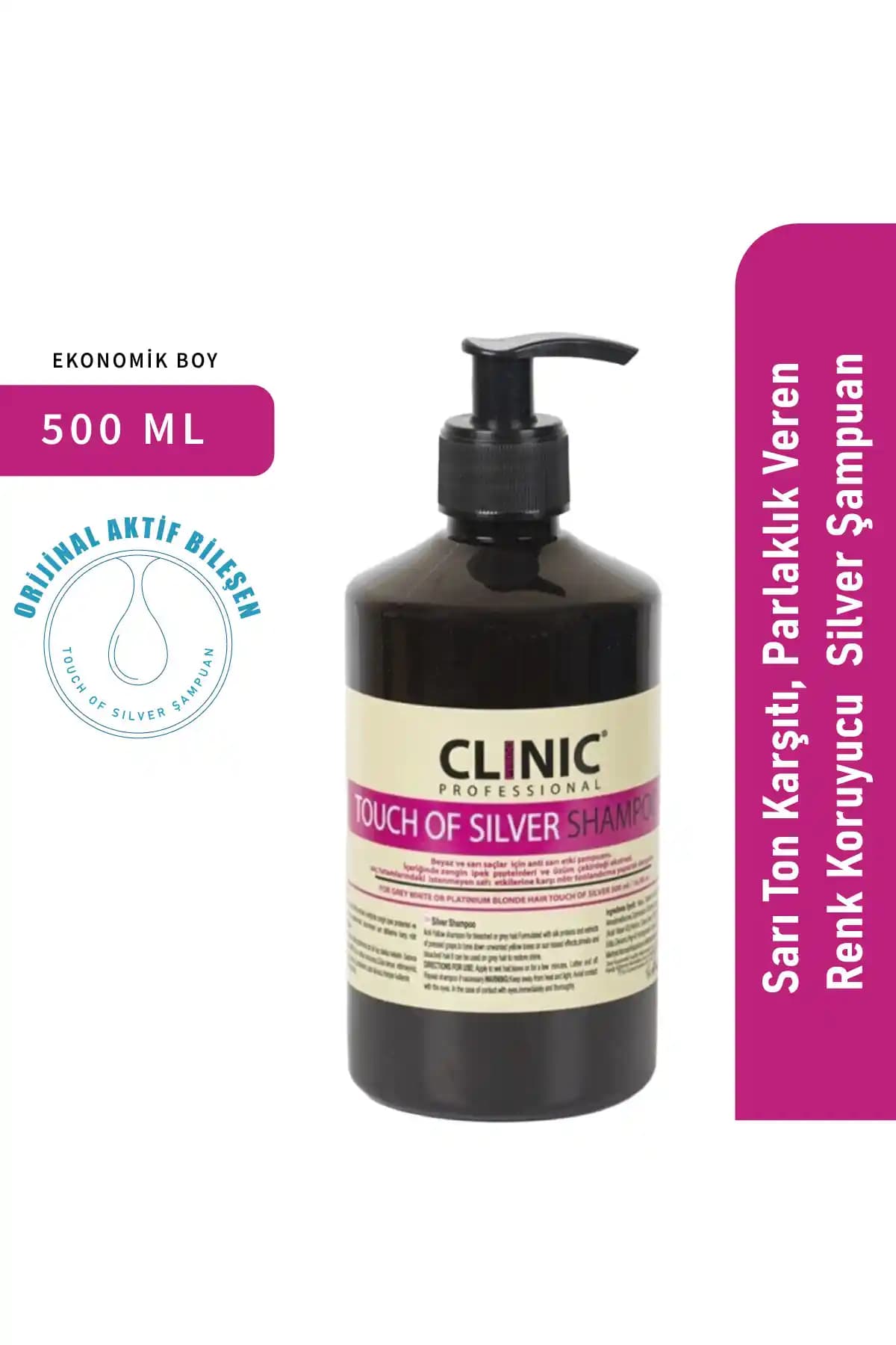 CLINIC PYROO Sarı Ton Karşıtı ve Parlaklık Veren Renk Koruyucu Şampuan İncelemesi