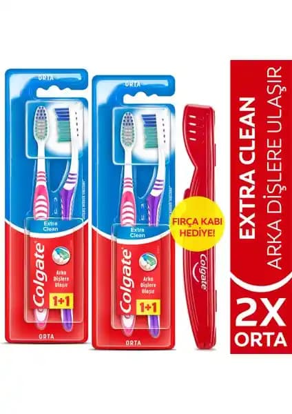 Colgate Extra Clean Orta Diş Fırçası: Hassas ve Derin Temizlik İçin Uygun Seçenek