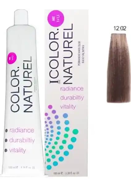 Color Naturel 12.02 İnci Platin Saç Boyası: Doğal İçeriklerle Sağlıklı ve Parlak Saçlar