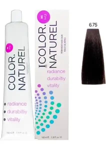 Color Naturel Saç Boyası 6.75 Sıcak Kahve: Doğal ve Kalıcı Renk Deneyimi