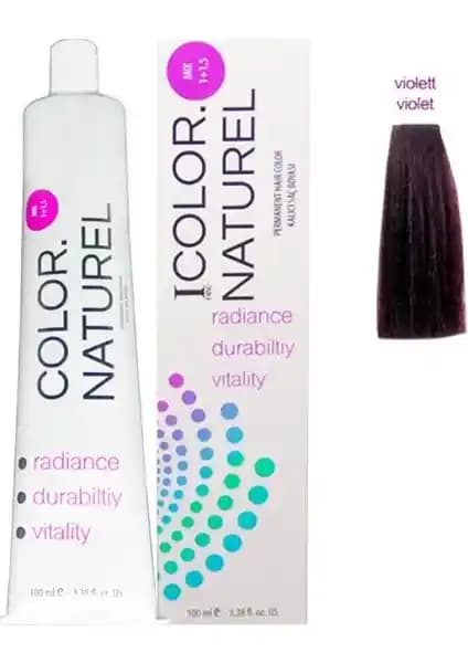 Color Naturel Saç Boyası Mix Viyole: Kalıcı ve Doğal Renkler İçin Güvenilir Seçenek
