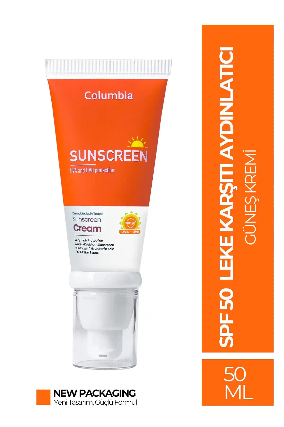 Columbia Yüksek Koruma SPF 50 Güneş Koruyucu Losyonu: Cilt Sağlığını Koruyan Pratik ve Güçlü Formül