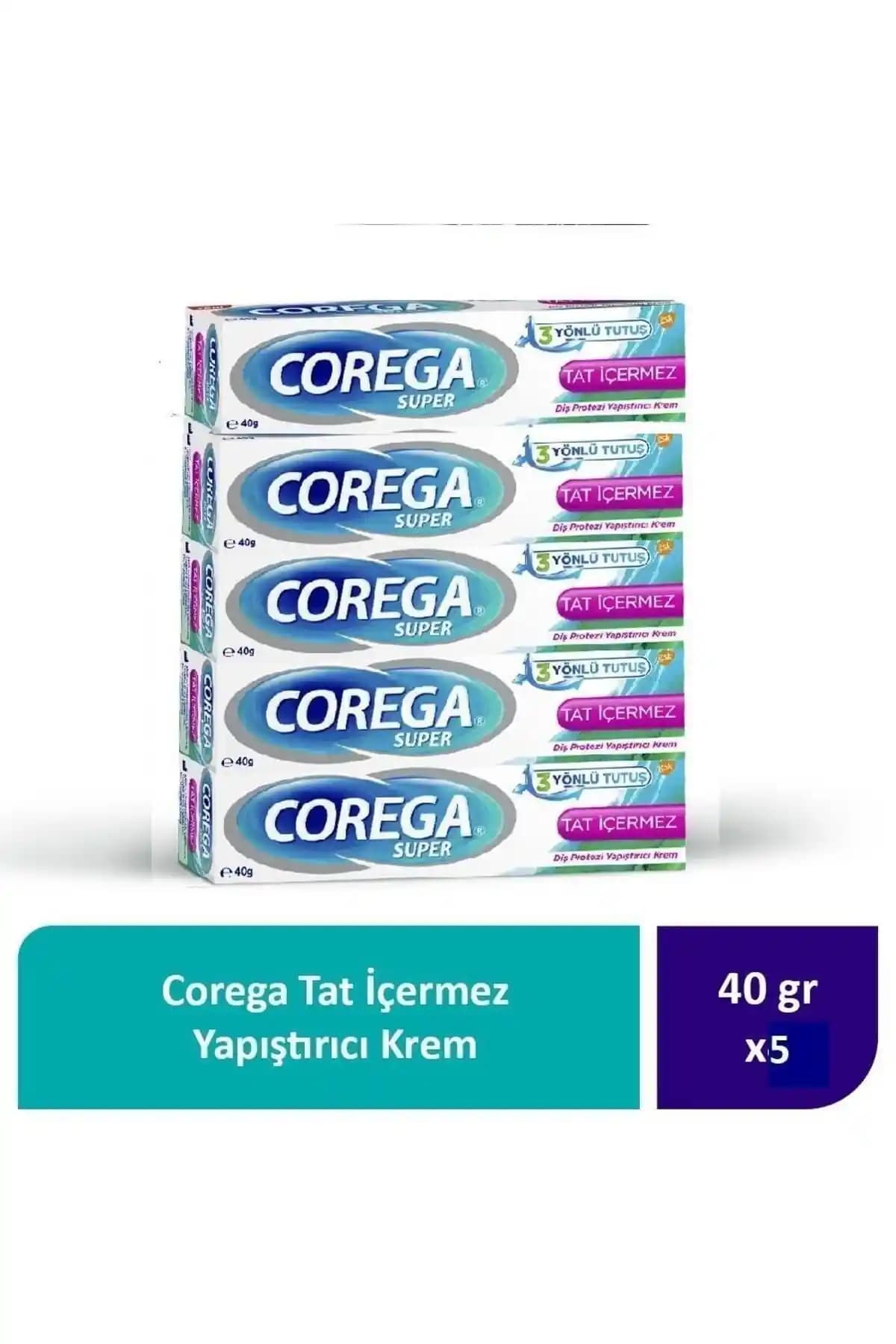 Corega Tat İçermez Yapıştırıcı Krem ile Güvenli ve Konforlu Diş Protezi Kullanımı