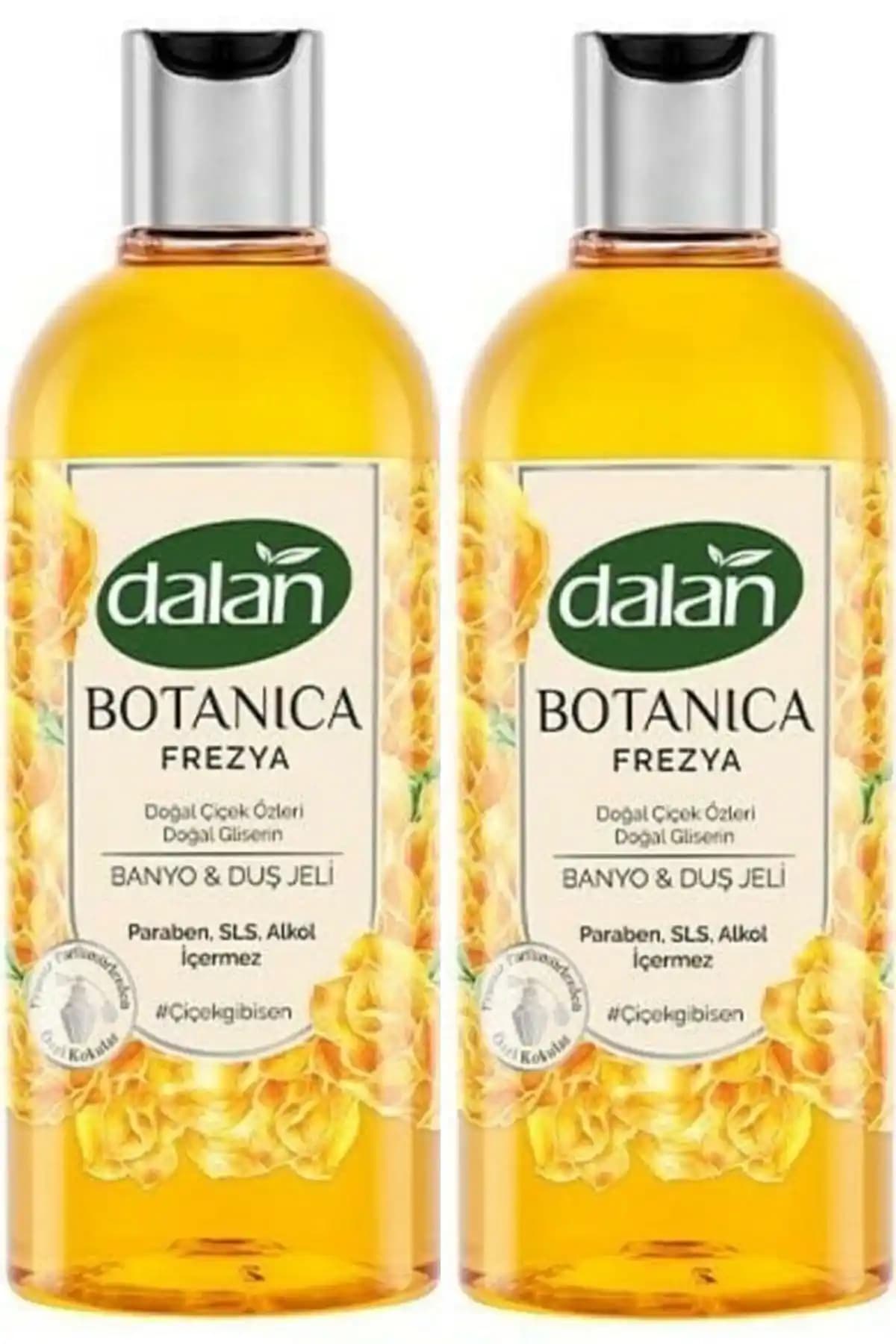 Dalan Botanica Frezya Kokulu Organik Duş Jeli 500ml, Doğal ve Ferahlatıcı Temizlik Ürünü
