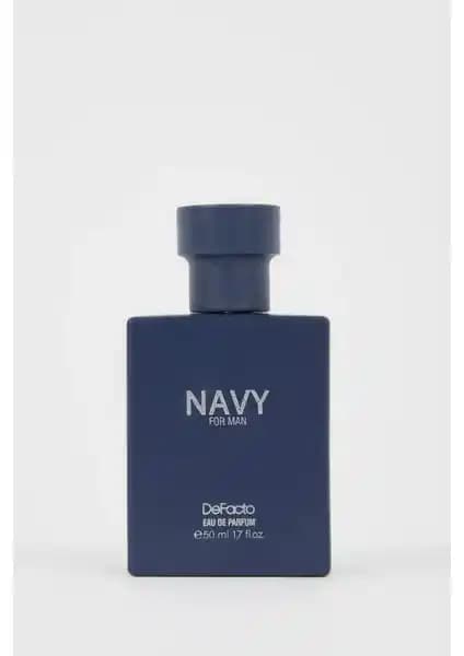DeFacto Navy Erkek Aromatik Parfüm: Odunsu ve Kalıcı Koku ile Şıklık ve Güven Simgesi