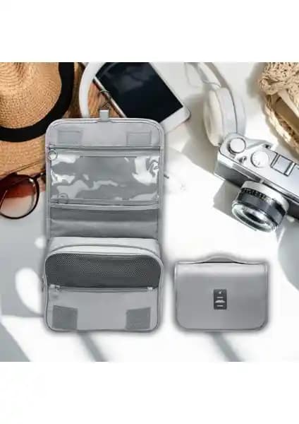 Dekohop Çok Bölmeli Seyahat Organizer Çantası ile Pratik ve Şık Bakım Çözümleri