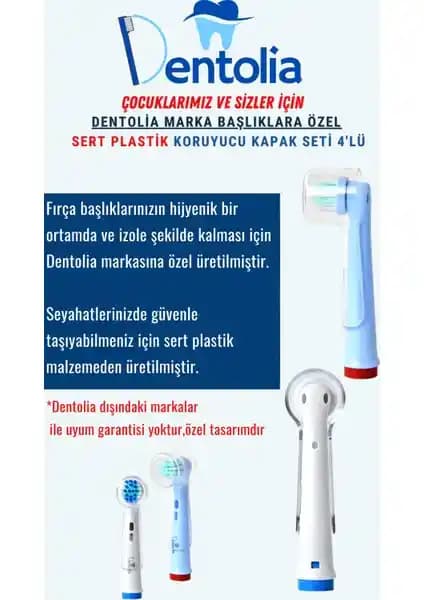 Dentolia ve Oral-B Şarjlı Diş Fırçası Kapaklarının Karşılaştırması ve Kullanım Avantajları
