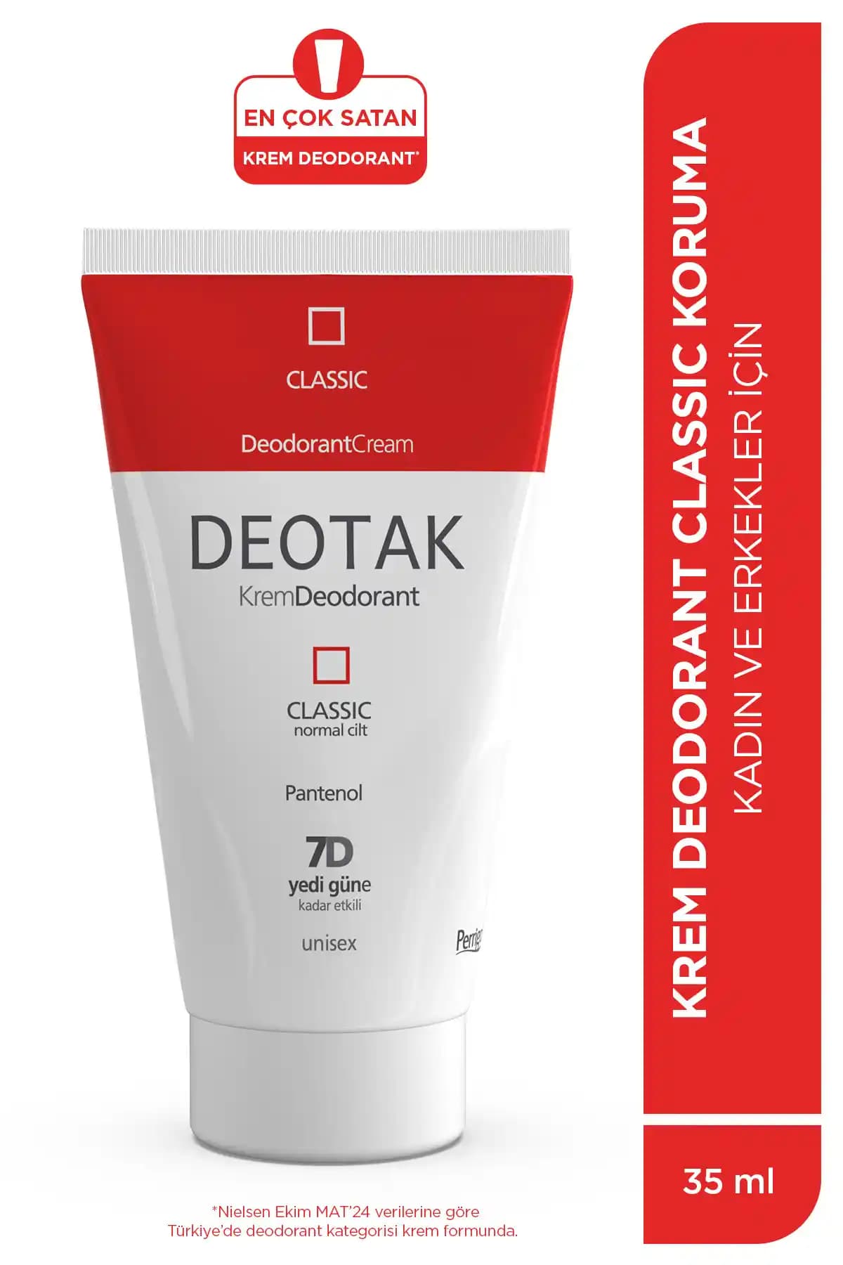 Deotak Classic Koruma: Hassas Ciltler İçin Güvenli ve Uzun Süreli Etkili Deodorant