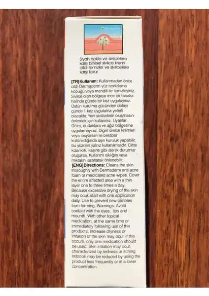 Dermaderm Bitkisel ve Siyah Nokta Kremi: Doğal Çözüm ile Cilt Sağlığını Destekleyin