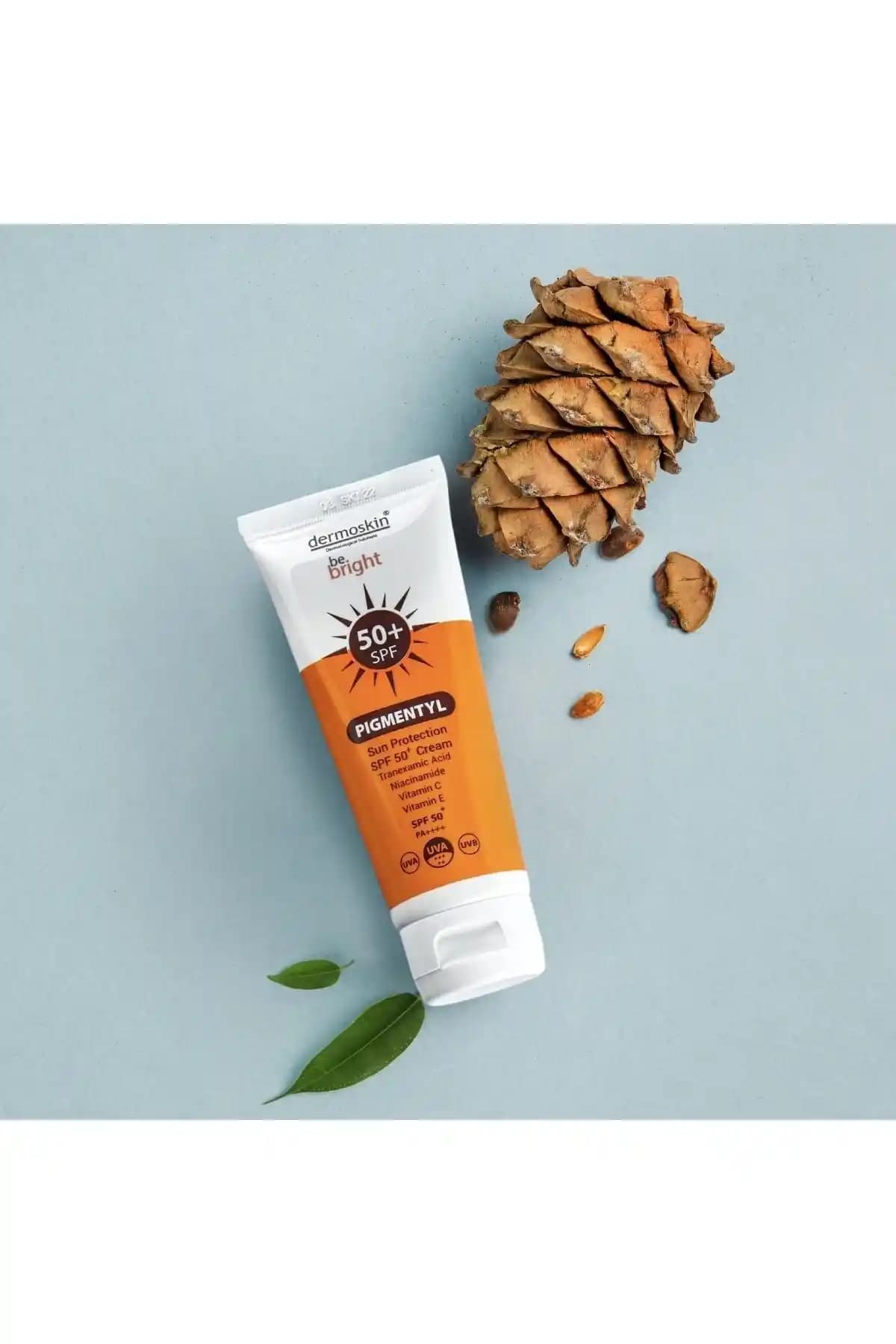 Dermoskin Be Bright Pigmentyl Güneş Koruyucu SPF 50+ ile Cilt Koruma ve Leke Mücadelesi