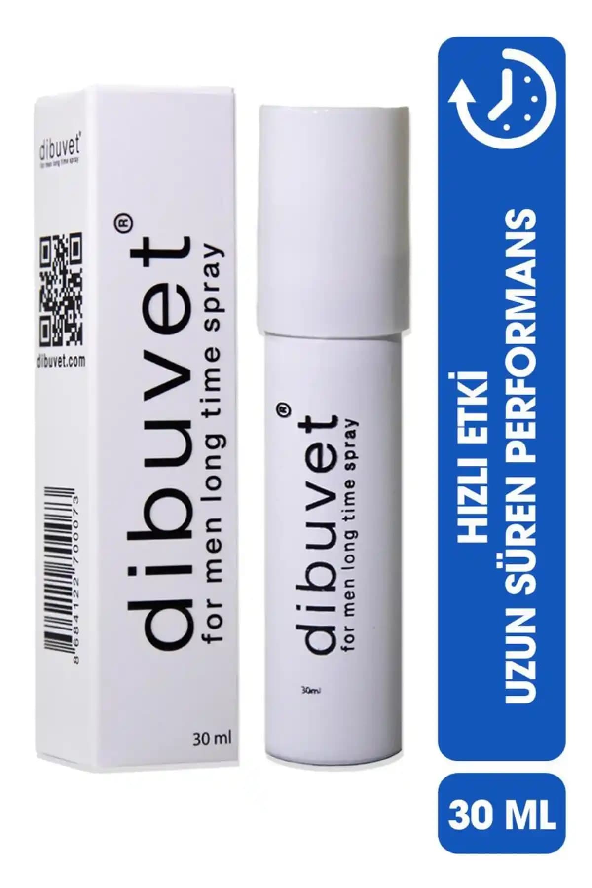 Dibuvet For Men Time Sprey 30ml Erkekler İçin Güçlü ve Güvenilir Kayganlaştırıcı Ürün