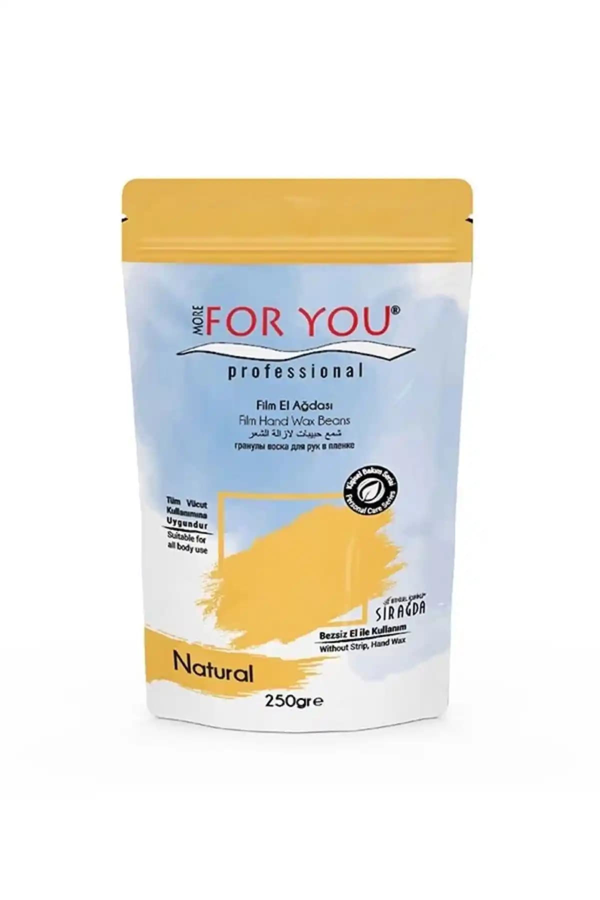 Doğal ve Etkili Boncuk Ağda Natural Sarı 250 Gr Cilt Dostu Tüy Dökücü Ürün